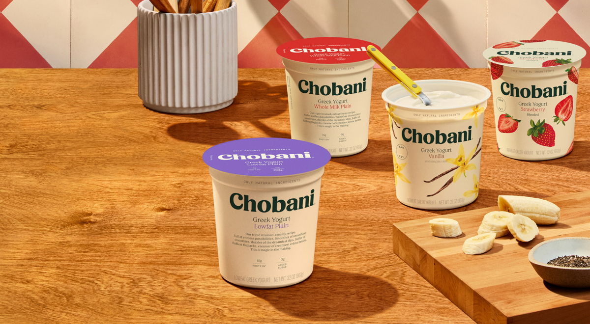 Yogures Chobani :: Foto cedida por la empresa