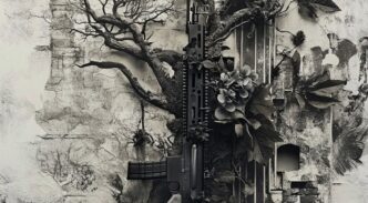 Imagen figurativa de un arma sostenible