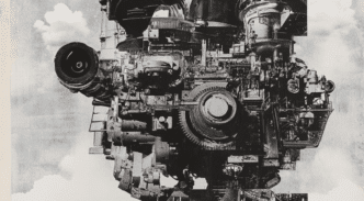 Imagen de un gigantesco hardware que domina