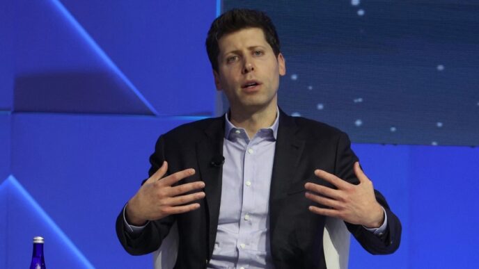 Sam Altman, CEO de OpenAI