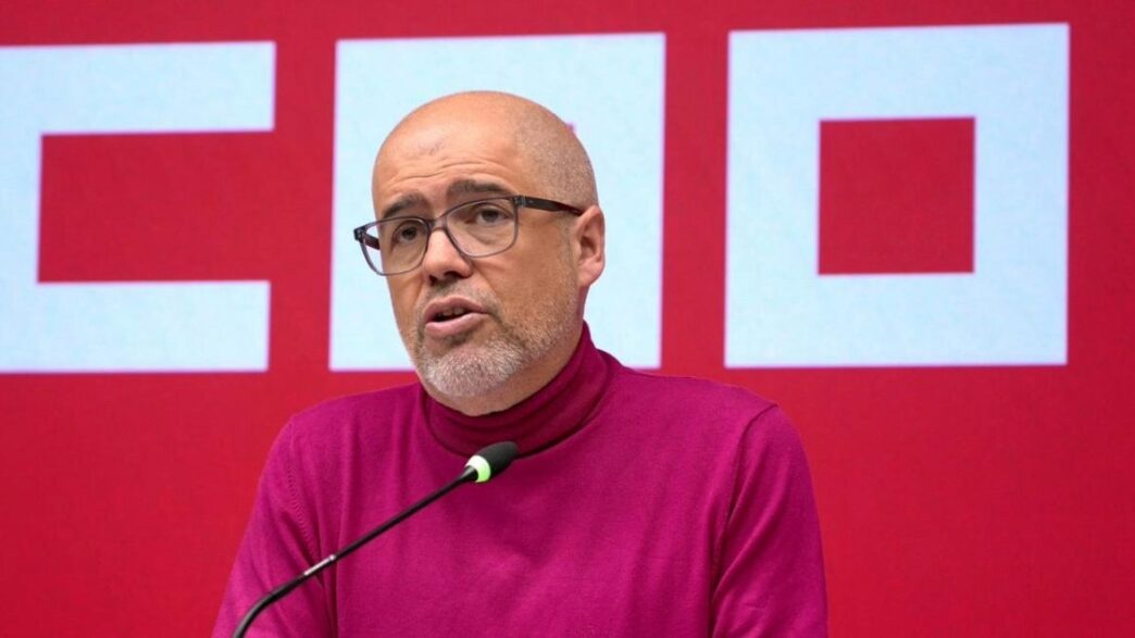 Unai Sordo, secretario general de CCOO