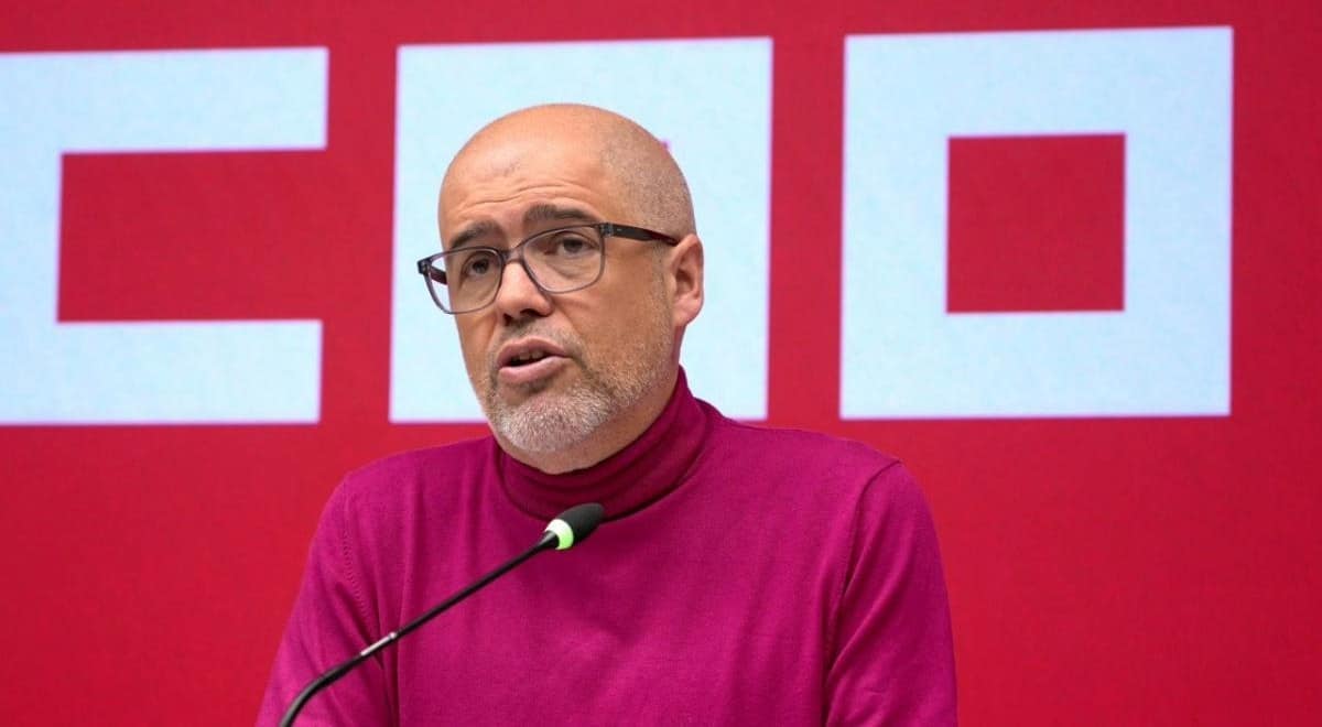 Unai Sordo, secretario general de CCOO