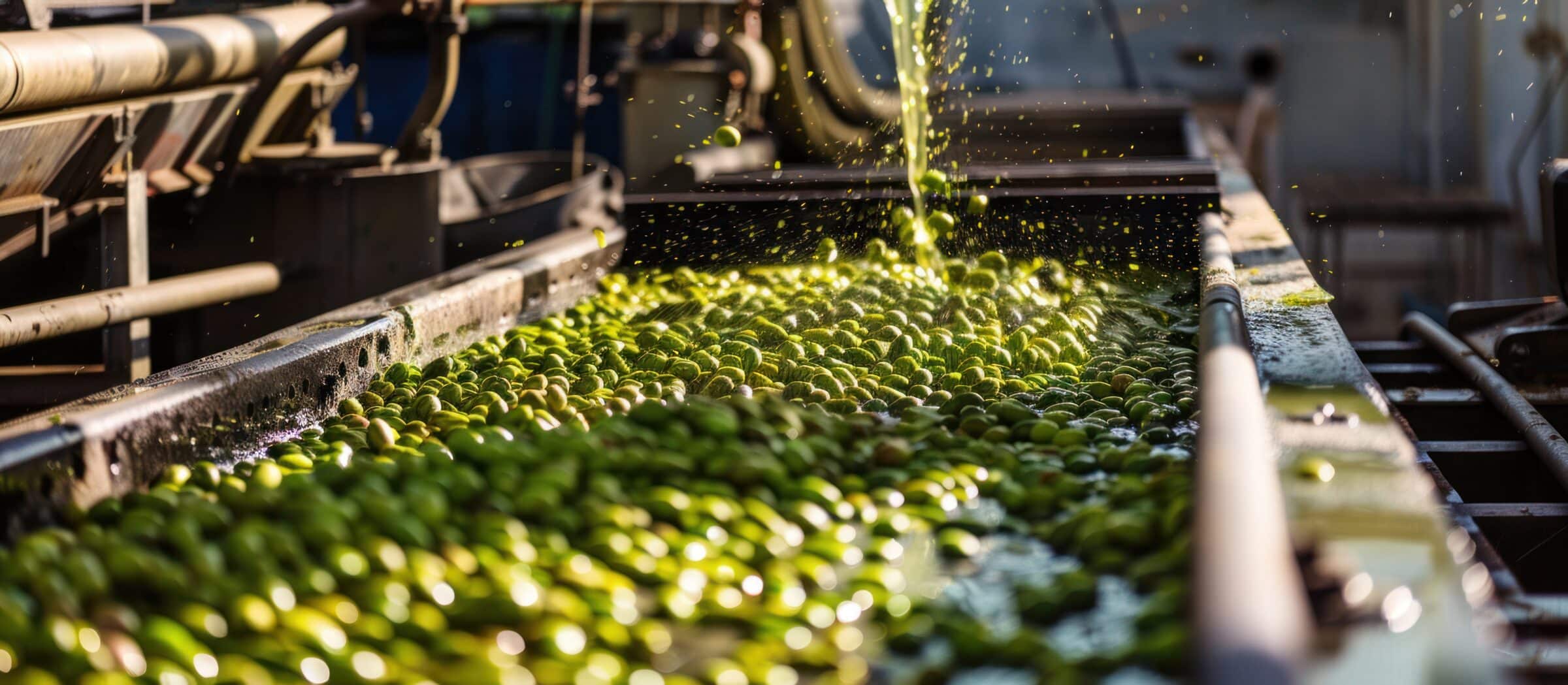 Prensado de aceitunas