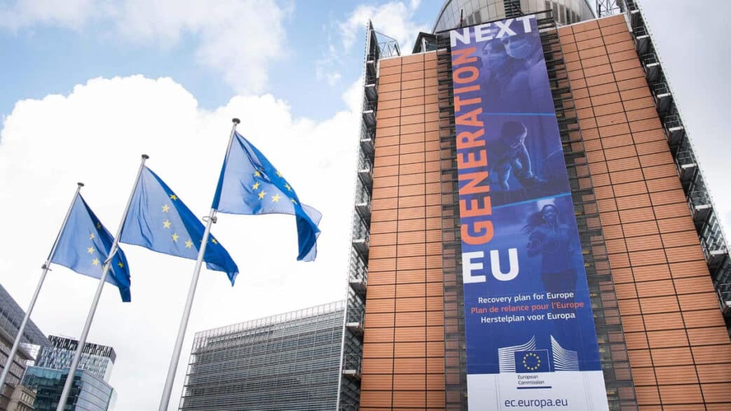 Fachada de la Comisión Europea