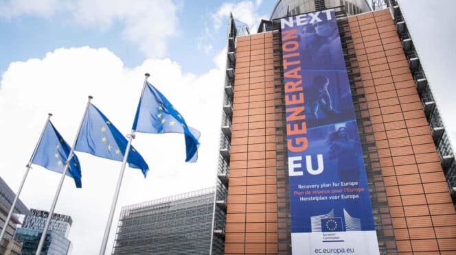 Fachada de la Comisión Europea