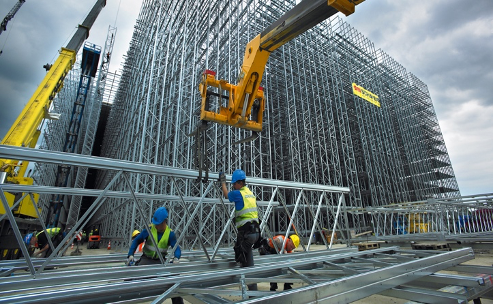 Obra de construcción