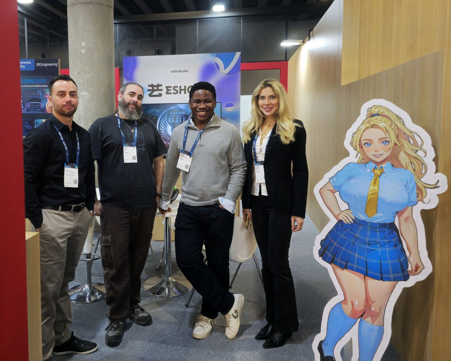 Parte del equipo de eShodo