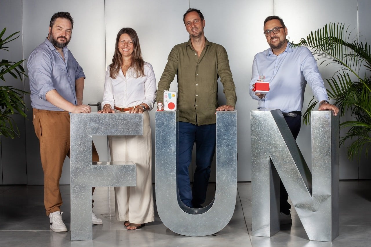 Alessio Polo, Chiara Gava, Matteo Fabbrini y Francesco Poloniato
