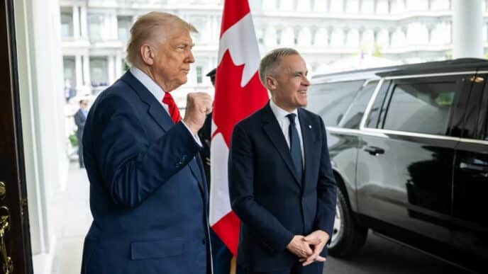 Trump con Carney