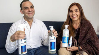 Gabriela y Santiago León