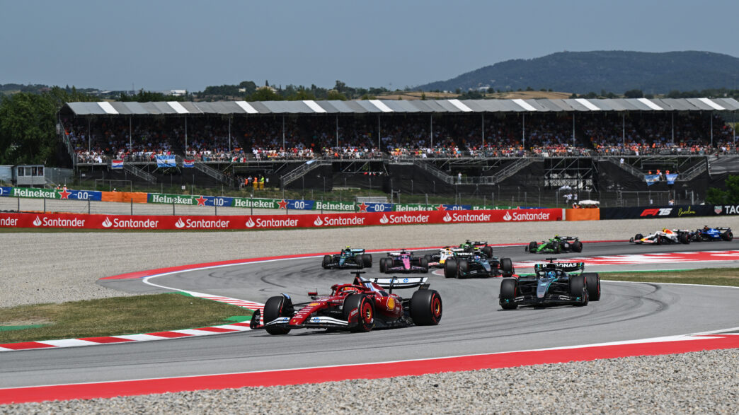 Imagen durante una carrera