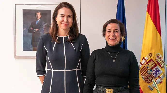 Ruth Díaz y Elisa Carbonell