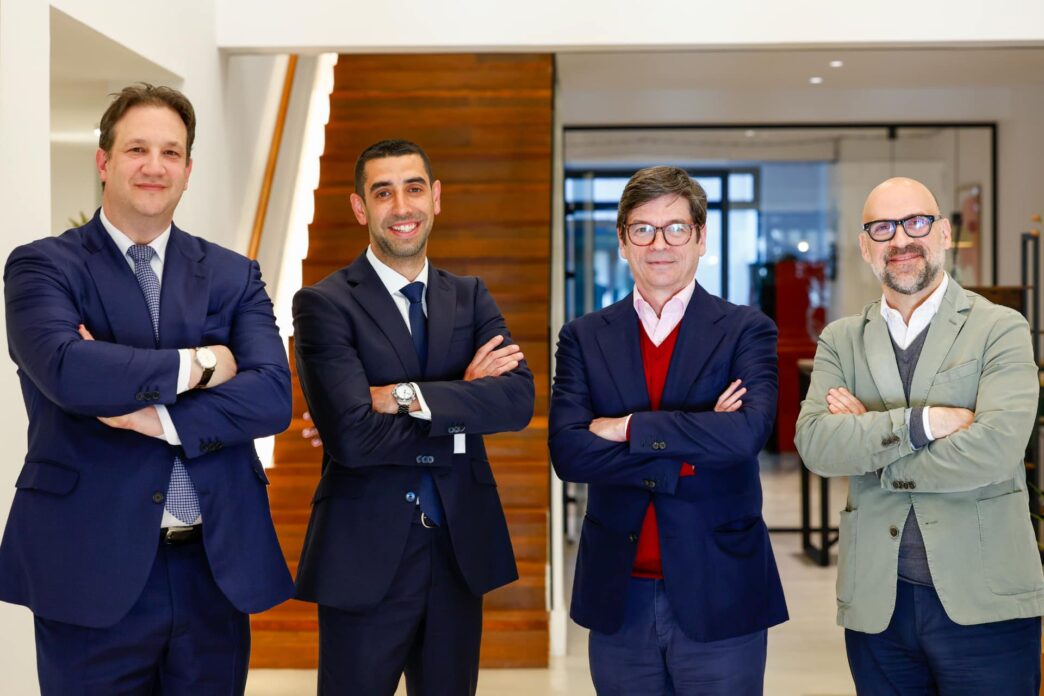 Fernando Morales Alba, Gabriel Alonso Spadaro, José Antonio Bartrina Giménez y Joaquín Ortiz Escobar
