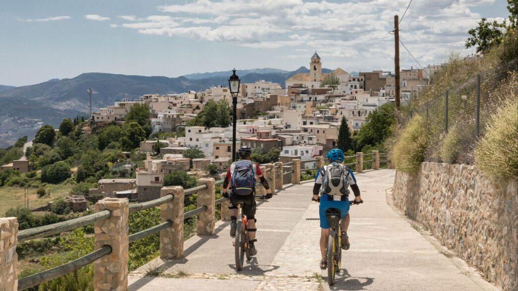 Ciclistas en ruta