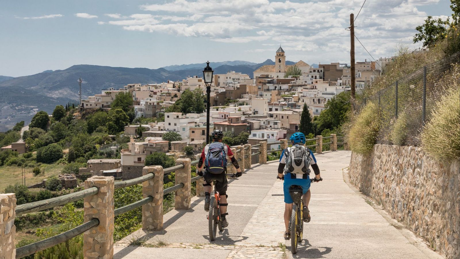 Ciclistas en ruta