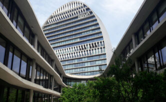 Imagen de la Vela desde la ciudad BBVA