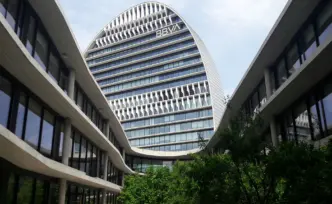Imagen de la Vela desde la ciudad BBVA