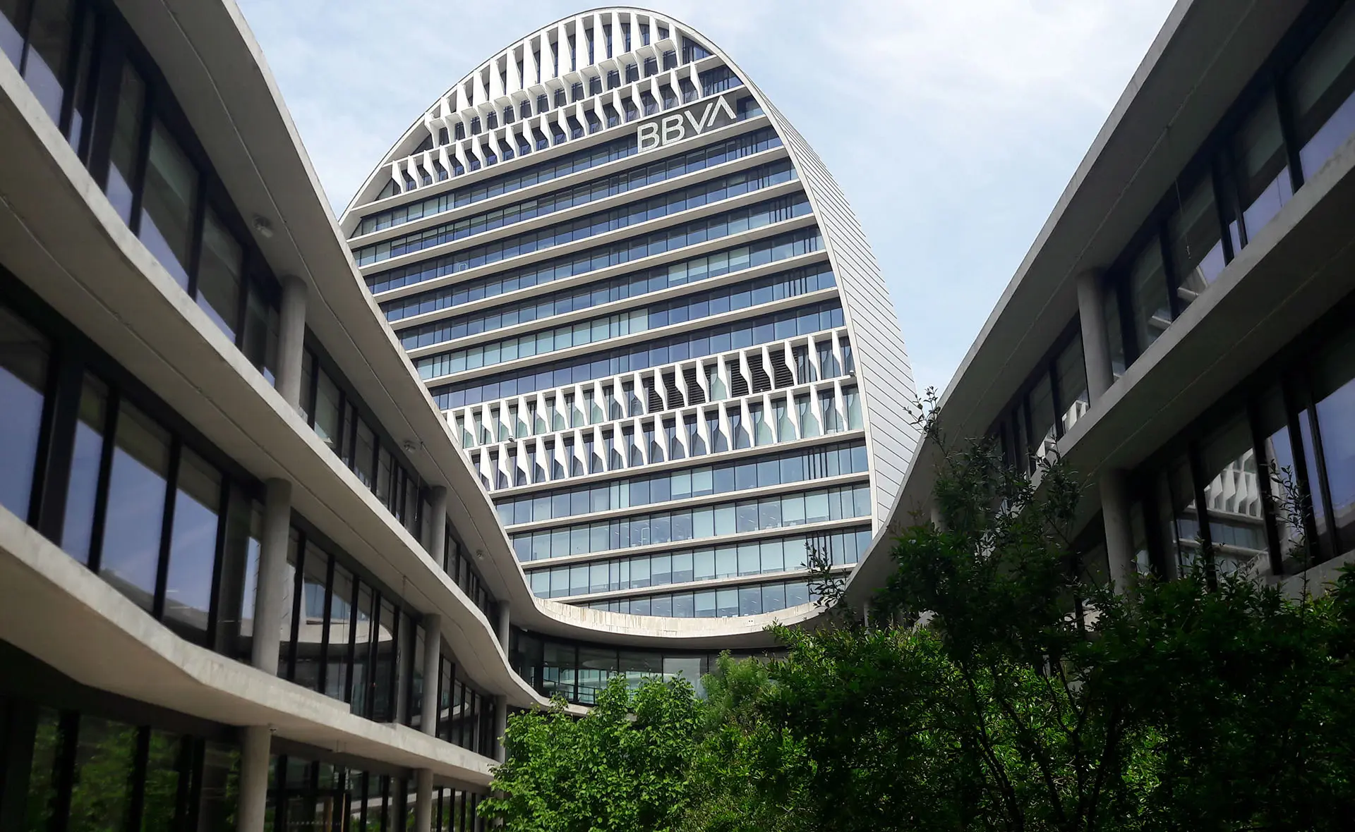 Imagen de la Vela desde la ciudad BBVA
