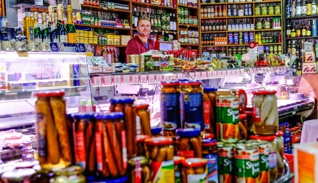 Una tienda pequeña