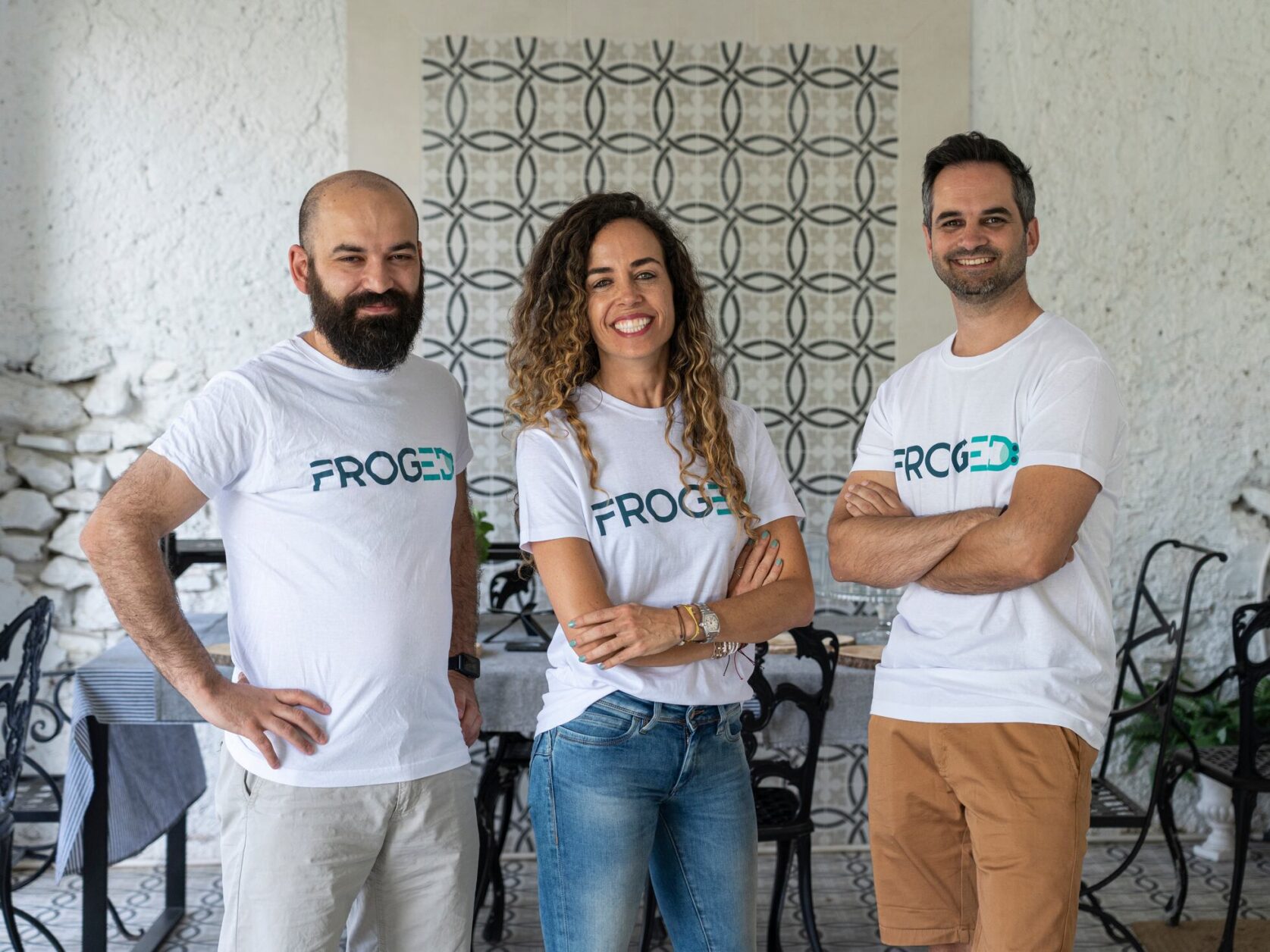 Ángel Romero, Emily González-Cebrián y Juan José Rojano