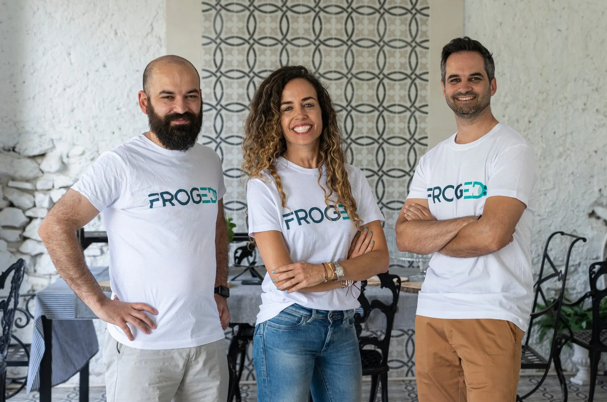 Ángel Romero, Emily González-Cebrián y Juan José Rojano