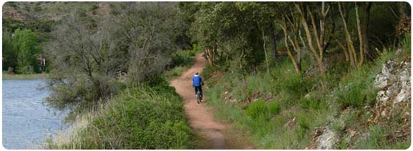 Ruta por las inmediacines de la laguna