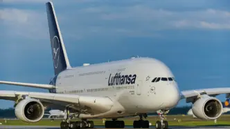 Avión de Lufthansa