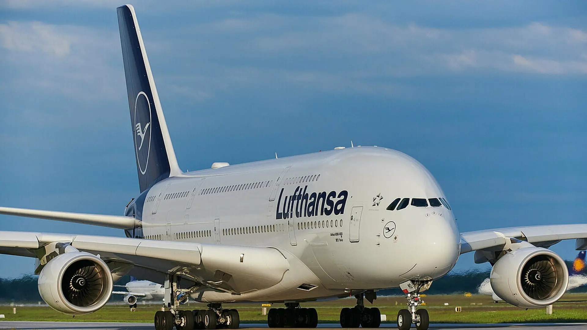 Avión de Lufthansa