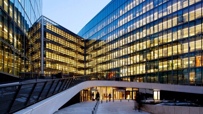 Sede europea de Microsoft en Francia