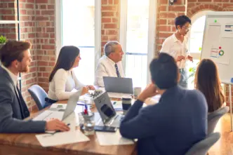 Reunión de empresa