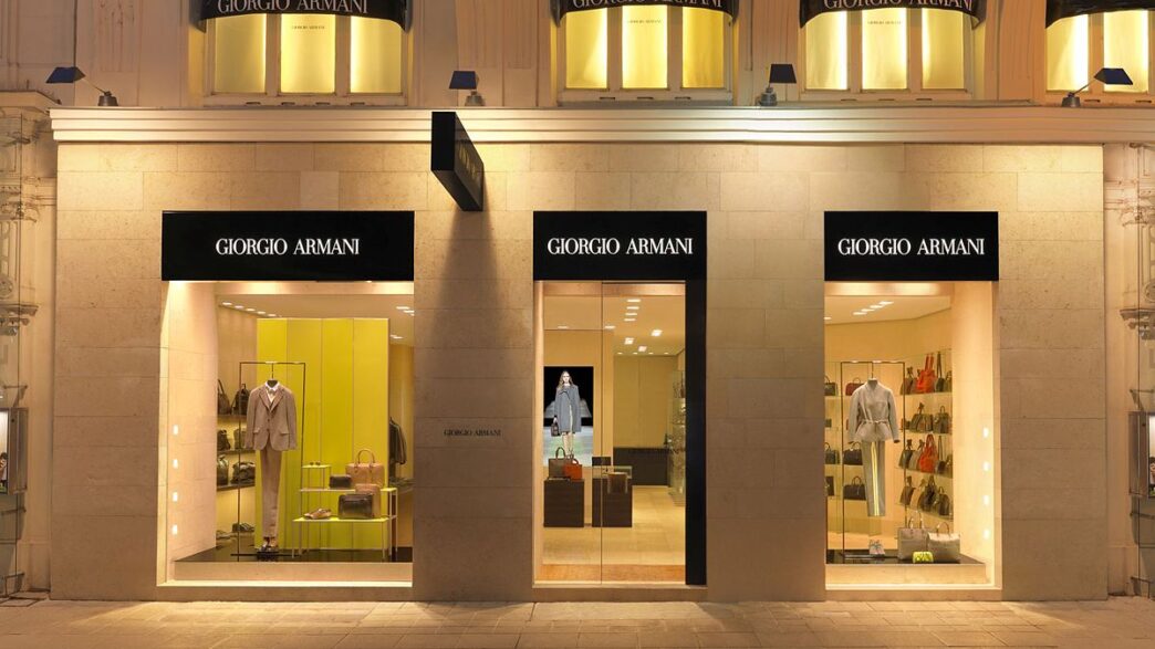 Tienda de Armani