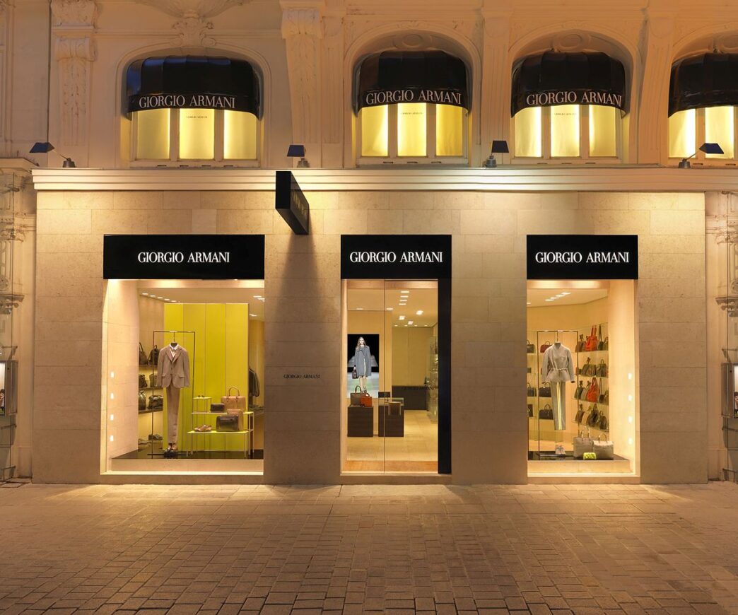 Tienda de Armani