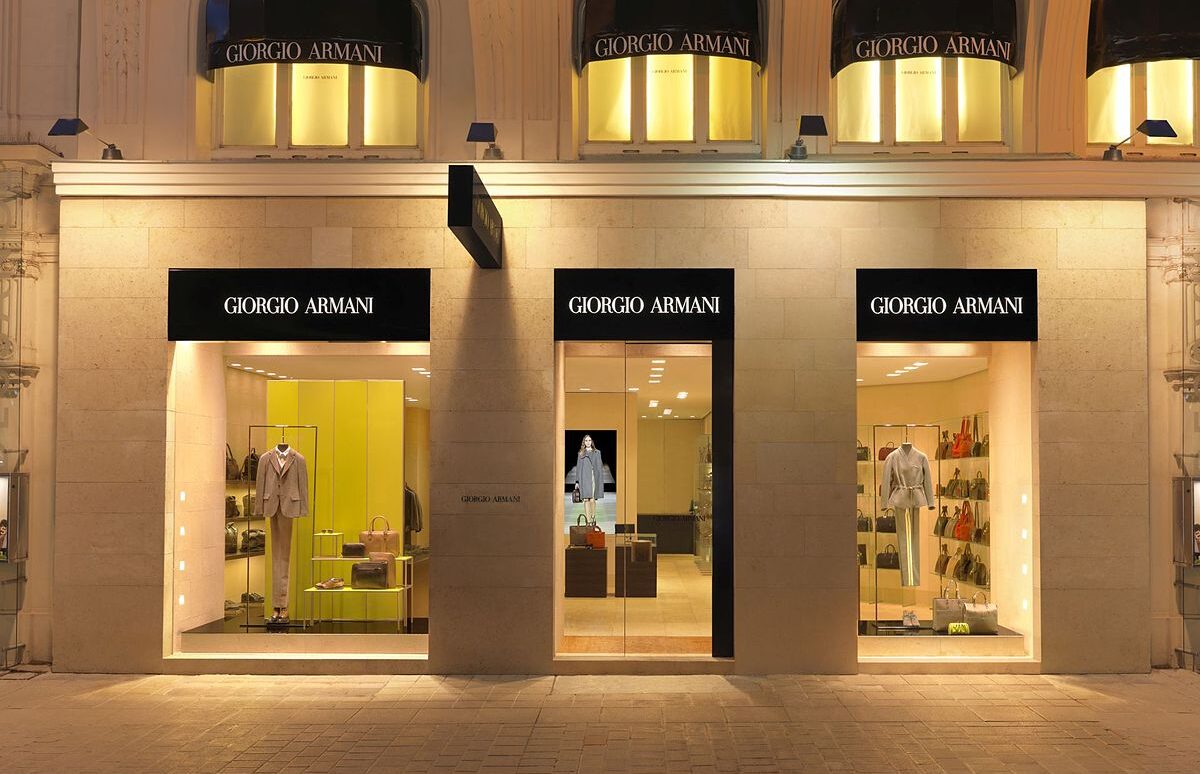 Tienda de Armani