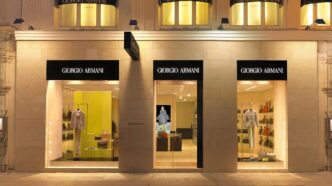 Tienda de Armani