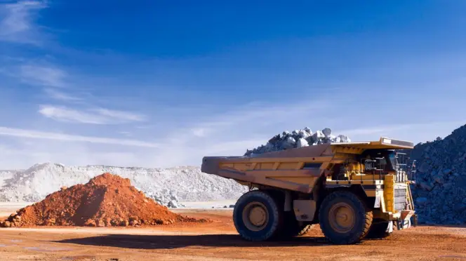 Extracción de minerales