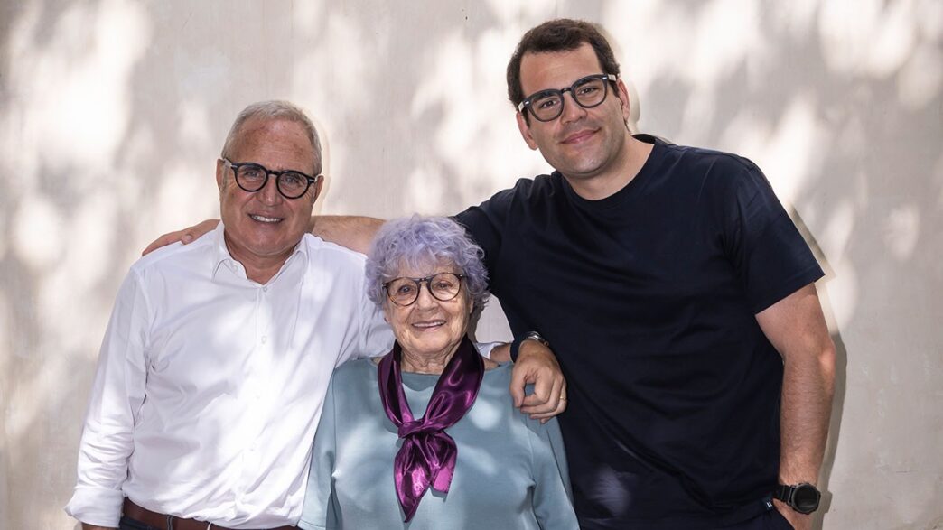 Lluís Morillas, María Mateu y Marc Morillas