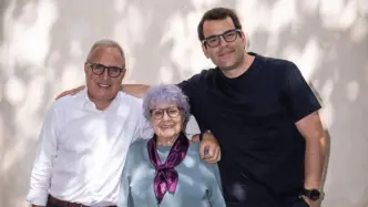 Lluís Morillas, María Mateu y Marc Morillas