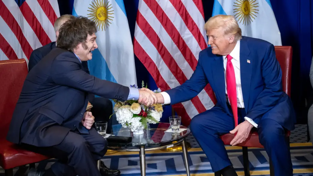 Donald Trump y Javier Milei