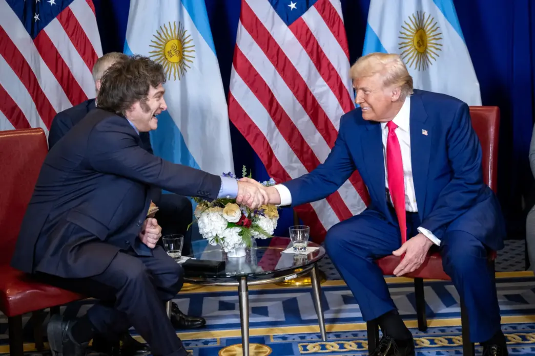 Donald Trump y Javier Milei