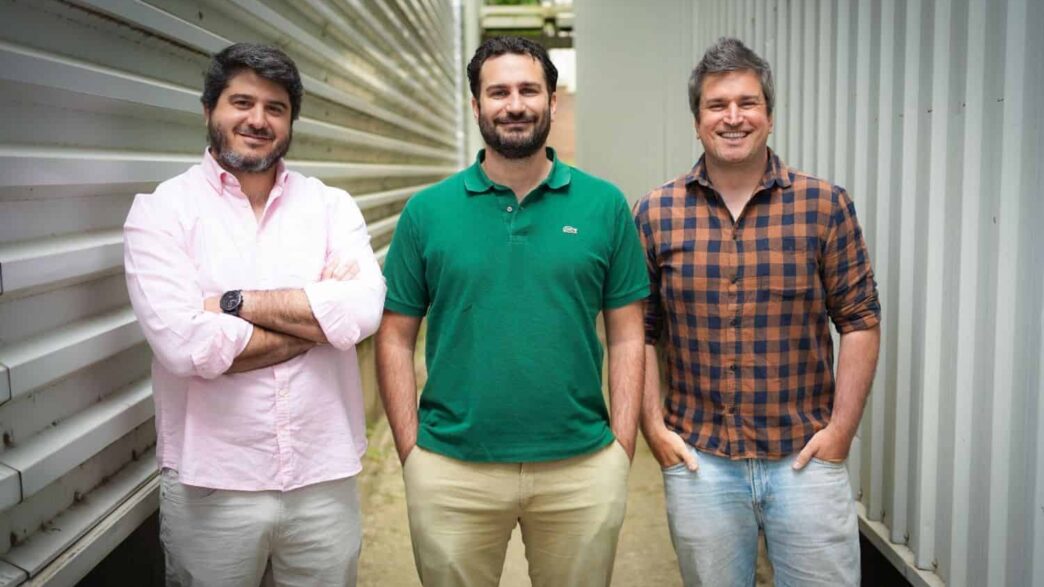 José María Lucas, Asís Pardo y Juan García.