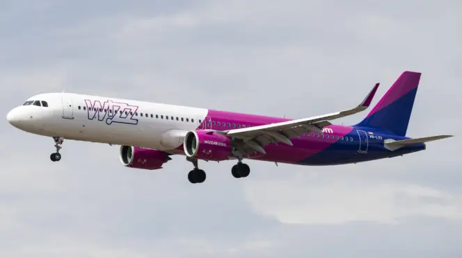 Avión de Wizz Air