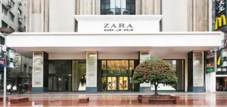 Tienda de Zara en China