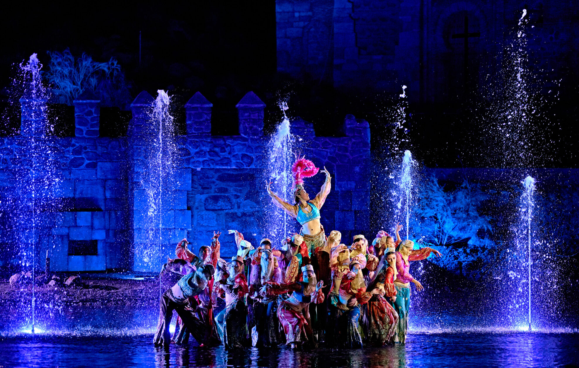 Coreografía durante El Sueño de Toledo