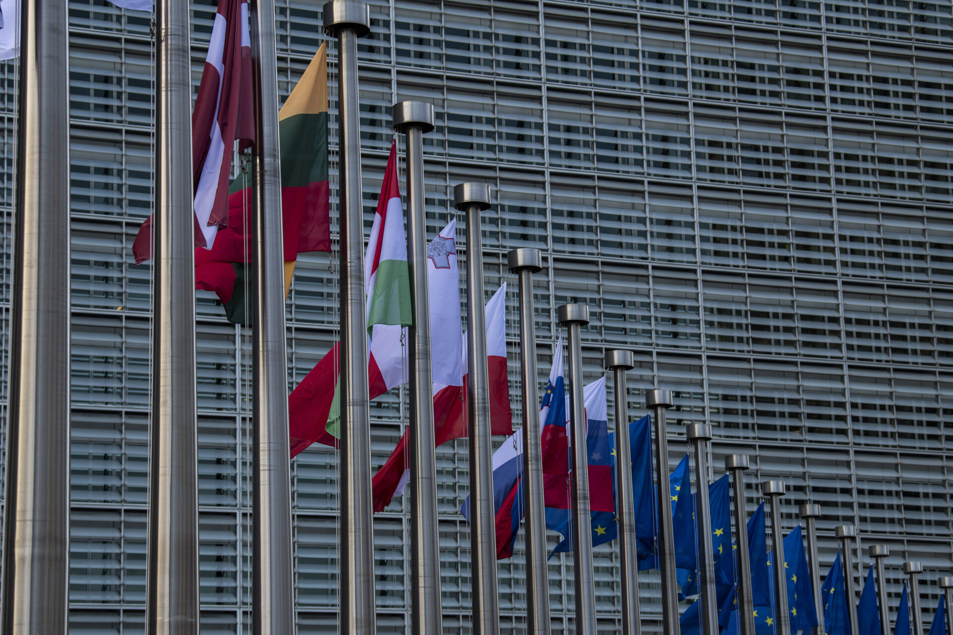 Banderas Comisión Europea