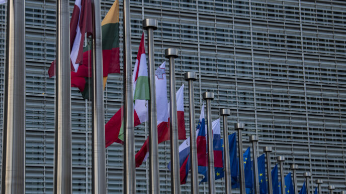 Banderas Comisión Europea