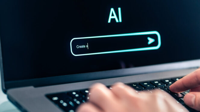 Usuario utilizando IA