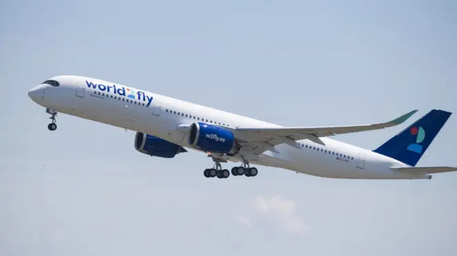 Avión de World2fly