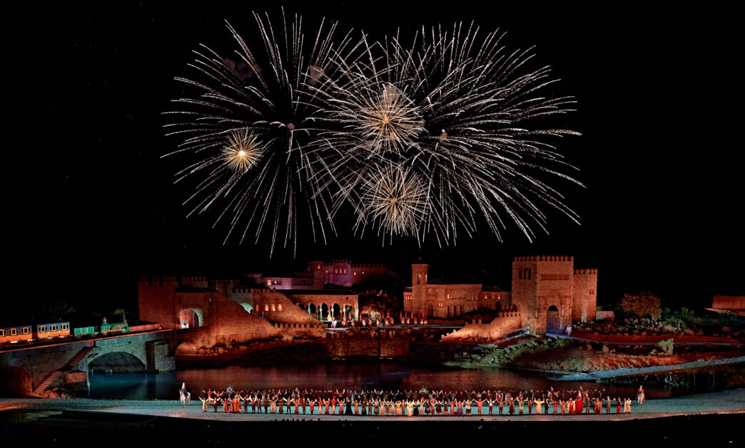 Espectáculo final de El Sueño de Toledo