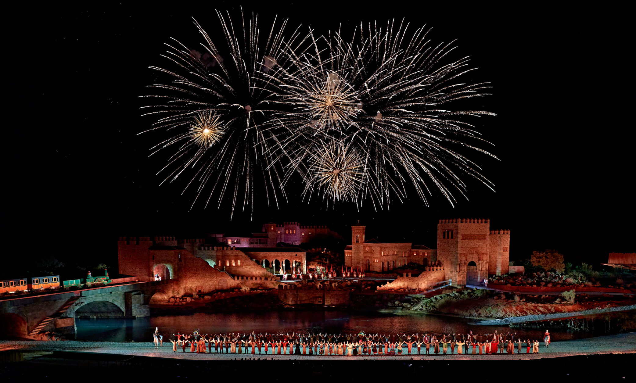 Espectáculo final de El Sueño de Toledo