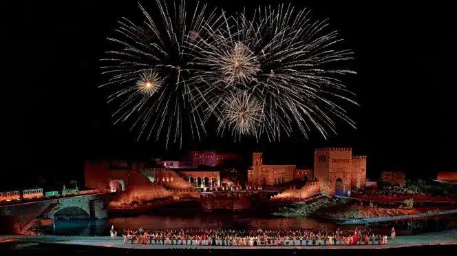Espectáculo final de El Sueño de Toledo